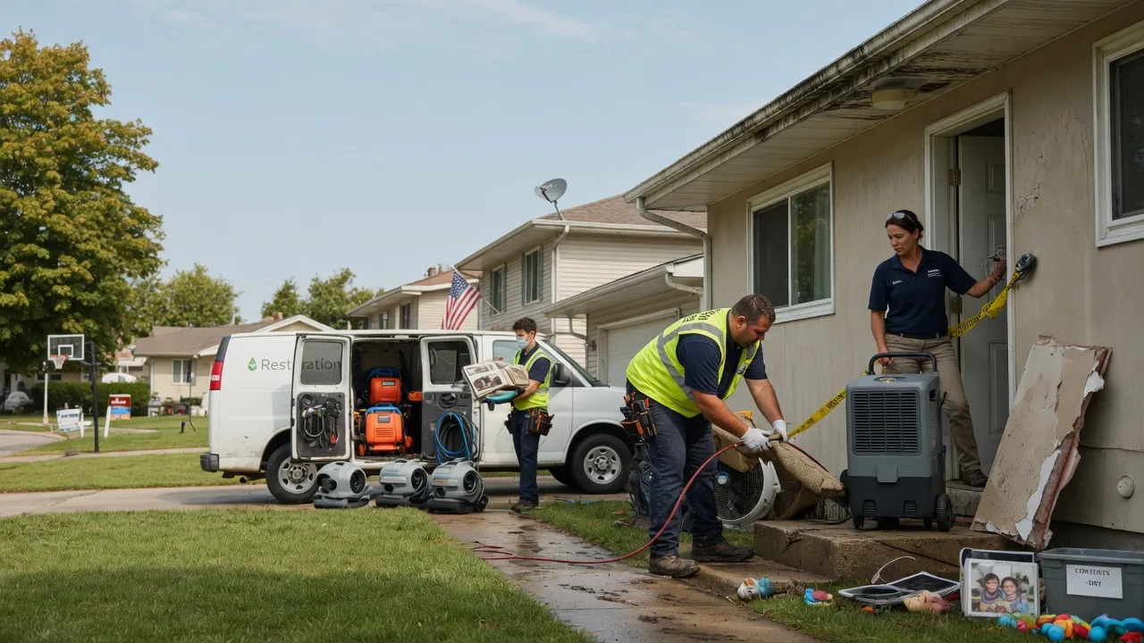 Water Damage Restoration in Lincolnville, KS near me